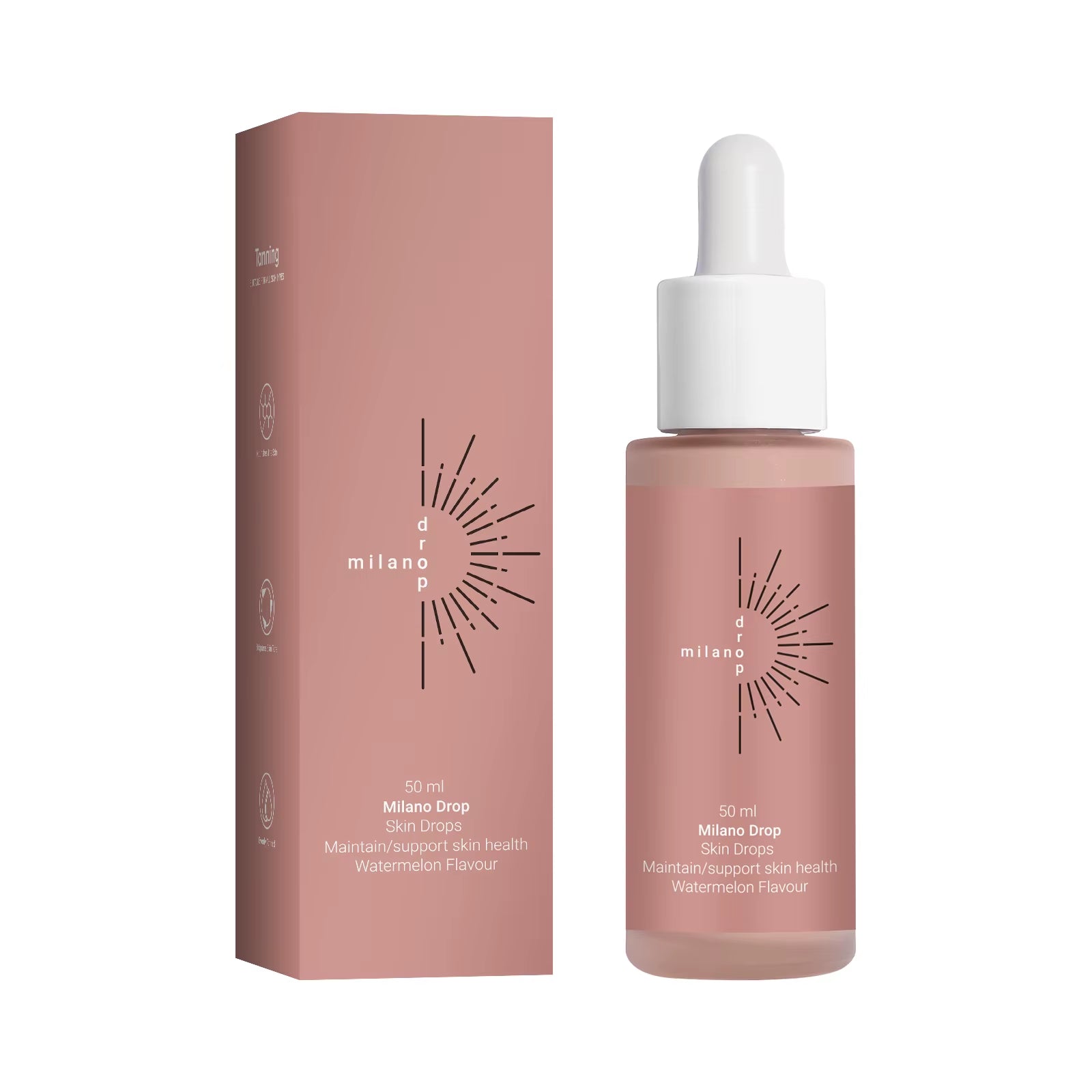 50Ml Self Tanning Drops Body Self Tanning Sunless Lotion Self Tanning Drops Enhance Skin Melanin Liquid Bronzer Natural Tanner